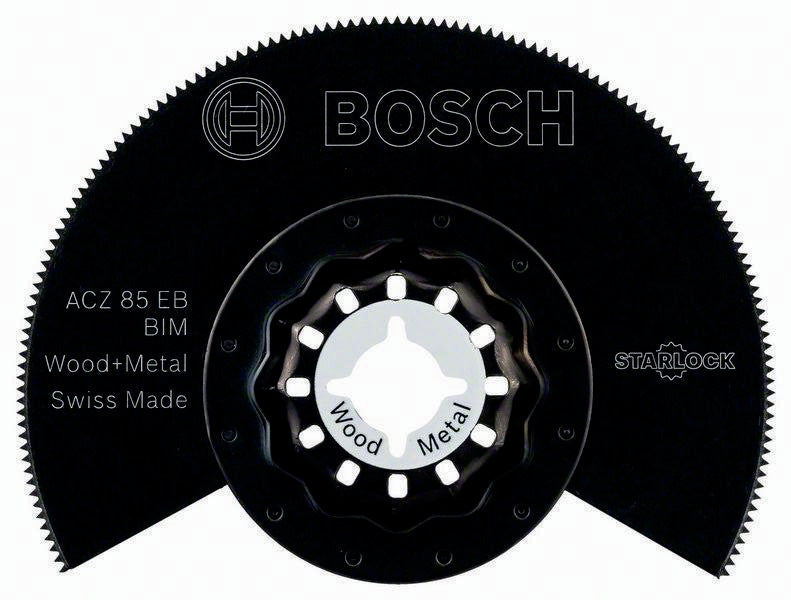 BOSCH Segmentsägeblatt ACZ 85 EB D.85mm BIM Starlock für Holz und Metall