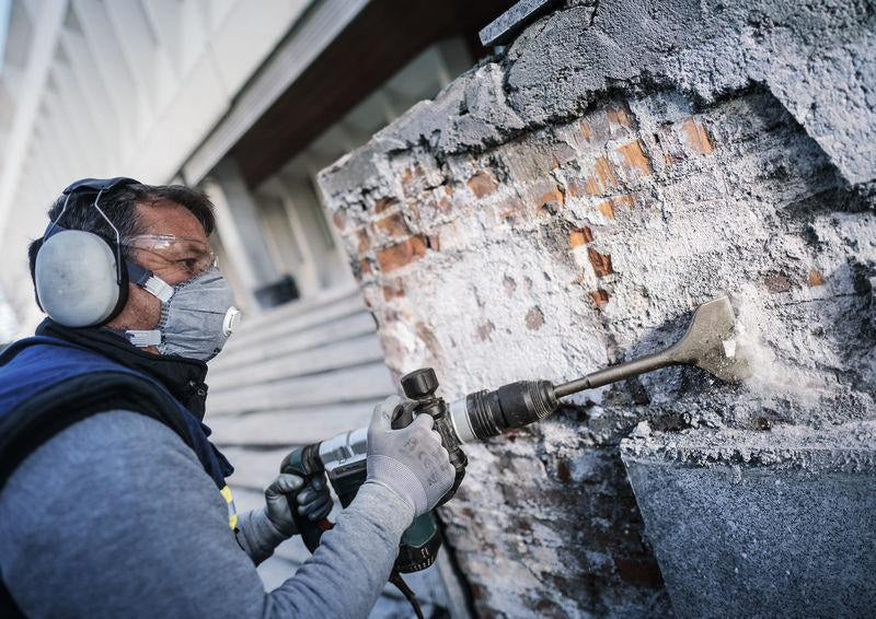 Bosch Spatmeißel SDS-max 350 mm, Schneidenbreite 115 mm für Beton und Mauerwerk