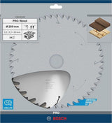 BOSCH Kreissägeblatt Speedline Wood AD 315 mm Z.28 WZ – Hartmetallbestückt für präzise Holzschnitte