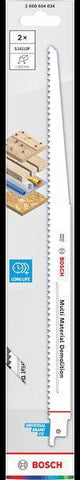 BOSCH Säbelsägeblatt S 611 DF, 150 mm, Bi-Metall, TPI 6, 5 Stück – für Holz und Metall