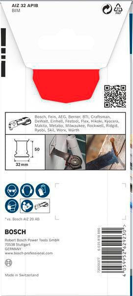 BOSCH PRO AIZ 32 APIB Tauchsägeblatt Starlock, 32 mm, BIM, für Holz, Metall & Kunststoff