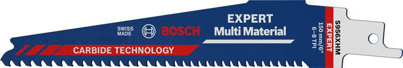 Bosch Säbelsägeblatt Expert Multimaterial 150 mm, TPI 6-8, S-Schaft