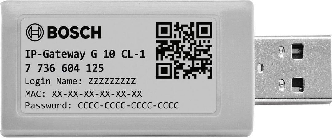 BOSCH G 10 CL-1 IP-Gateway für Split-Klimagerät CL3000i – WLAN-Steuerung
