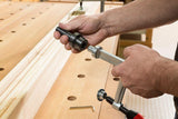 BESSEY Werkbank-Adapter für Bohrungen 16 mm auf 19 mm – Werkzeuglos montieren