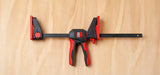 BESSEY Einhandzwinge EZ360-15 mit 360° Dreh-Mechanismus, 150 mm Spannweite, 1400 N Spannkraft