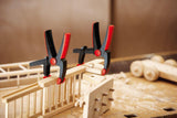 BESSEY Federzwinge VarioClippix XV – stufenlos verstellbar, 55 mm Spannweite