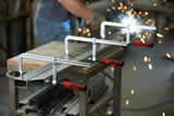 BESSEY Ganzstahlschraubzwinge GZ-2K, Spannweite 120 mm, Ausladung 60 mm, 2-K-Griff, bis 6.000 N Spannkraft