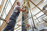 BESSEY Ganzstahlschraubzwinge GZ-KG mit 2-K-Klappgriff, 250 mm Spannweite, 120 mm Ausladung
