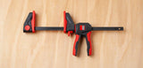 BESSEY Einhandzwinge EZ360-15 mit 360° Dreh-Mechanismus, 150 mm Spannweite, 1400 N Spannkraft