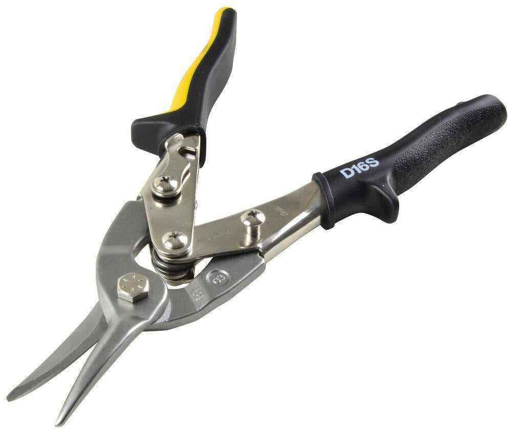 ERDI Figurenschere D16 240 mm rechts – für kurze gerade und Figurenschnitte in Blech