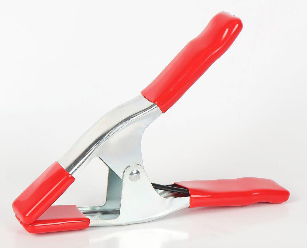 BESSEY Federzwinge XM3EU – 25 mm Spannweite, 32 mm Ausladung, vernickelt