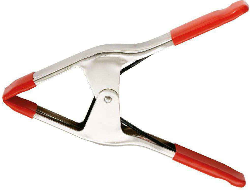 BESSEY Federzwinge XM3EU – 25 mm Spannweite, 32 mm Ausladung, vernickelt
