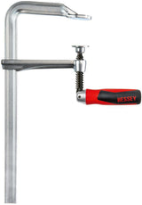 BESSEY Ganzstahlschraubzwinge GZ-KG mit 2-K-Klappgriff, 250 mm Spannweite, 120 mm Ausladung