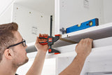 BESSEY Einhandzwinge EZ Spannweite 150 mm, Ausladung 60 mm, umsteckbar zum Spreizen