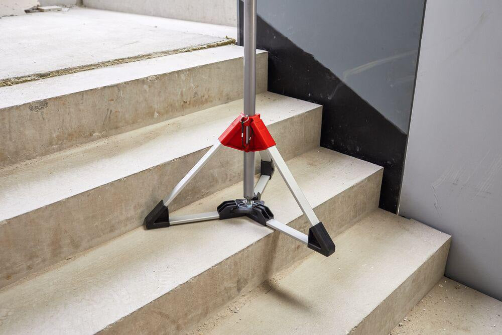 BESSEY Baustativ STE-BS für Deckenstützen mit Rohr-Ø 29 und 32 mm – Stabiler Stand, Werkzeuglose Montage