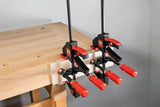 BESSEY Kantenzwinge KT mit 1 Spindel – Zusatzwerkzeug für Schraubzwingen bis 13 mm Schienendicke