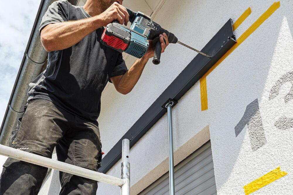 BESSEY Montagestütze STE250 – Teleskopstütze bis 160 kg, 1450–2500 mm, Einhandbedienung