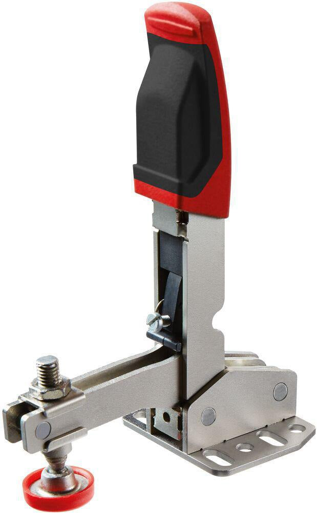BESSEY Senkrechtspanner STC-VH Gr.20 mit waagrechtem Fuß – Automatische Spannhöhenanpassung bis 35 mm