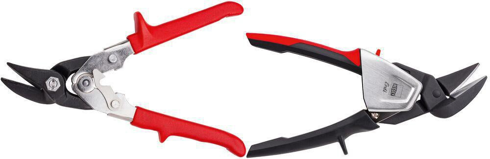 ERDI Idealblechschere D39ASS 230 mm rechts – für Stahl bis 1,2 mm und Edelstahl bis 1 mm