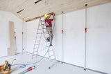 BESSEY Montagestütze STE250 – Teleskopstütze bis 160 kg, 1450–2500 mm, Einhandbedienung