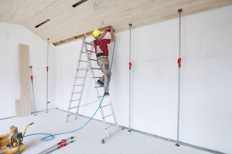 BESSEY Montagestütze STE250 – Teleskopstütze bis 160 kg, 1450–2500 mm, Einhandbedienung