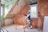 BESSEY Montagestütze STE250 – Teleskopstütze bis 160 kg, 1450–2500 mm, Einhandbedienung