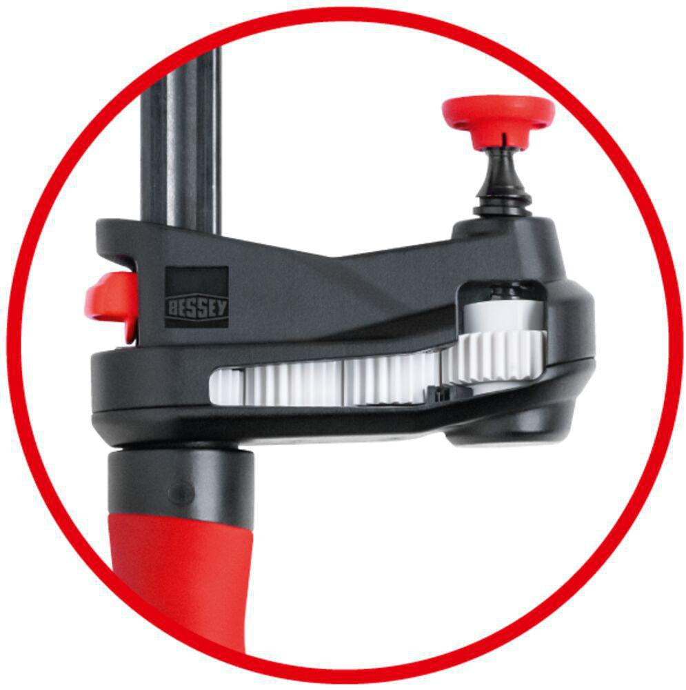 BESSEY Getriebezwinge GearKlamp GK15 Spannweite 150 mm, Ausladung 60 mm, 2000 N Spannkraft