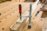 BESSEY Werkbank-Adapter für Bohrungen 16 mm auf 19 mm – Werkzeuglos montieren