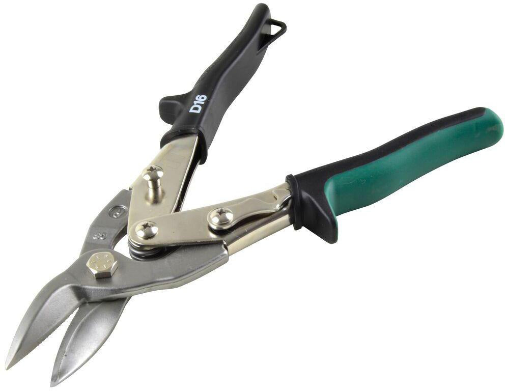 ERDI Figurenschere D16 240 mm rechts – für kurze gerade und Figurenschnitte in Blech