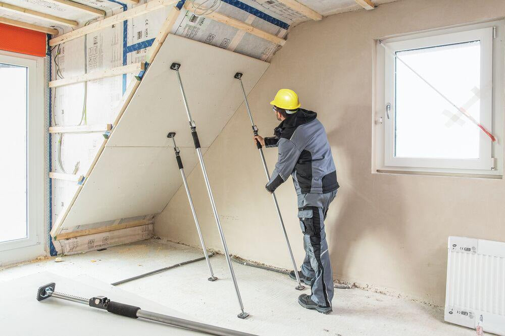 BESSEY Montagestütze ST bis 60 kg, 750-1250 mm, teleskopierbar, rutschsichere PVC-Auflagen