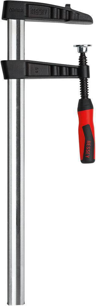 BESSEY Temperguss-Schraubknecht TGK-2K Spannweite 400 mm Ausladung 120 mm 2K-Griff