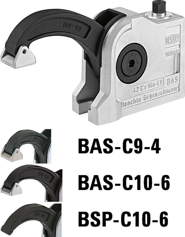 BESSEY Compact-Spanner BAS Spannhöhe 97 mm Ausladung 60 mm mit AL-Druckschuh