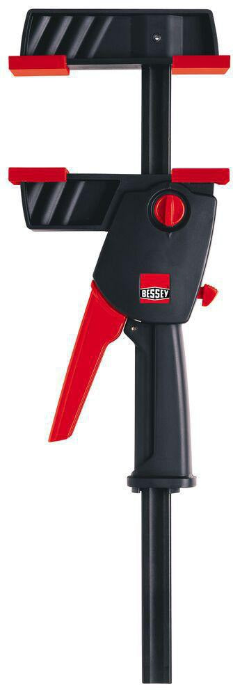 BESSEY Einhandzwinge DuoKlamp 30-8 – Spann- und Spreizfunktion, 300 mm Spannweite, 85 mm Ausladung