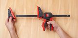 BESSEY Einhandzwinge EZ360-15 mit 360° Dreh-Mechanismus, 150 mm Spannweite, 1400 N Spannkraft