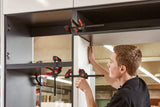 BESSEY Einhandzwinge EZ Spannweite 150 mm, Ausladung 60 mm, umsteckbar zum Spreizen