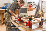 BESSEY Korpuszwinge KRE60-2K, 600 mm Spannweite, 95 mm Ausladung, 8000 N Spannkraft