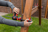 BESSEY Einhandzwinge EZ360-15 mit 360° Dreh-Mechanismus, 150 mm Spannweite, 1400 N Spannkraft