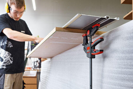 BESSEY Einhandtischzwinge EZR Spannweite 150 mm Ausladung 60 mm Spreizweite 120-310 mm 2 Stück
