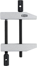 BESSEY Parallelschraubzwinge PA mit doppelter Spindelführung – 36 mm Spannweite, 19 mm Ausladung