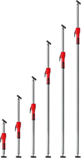 BESSEY Montagestütze STE250 – Teleskopstütze bis 160 kg, 1450–2500 mm, Einhandbedienung