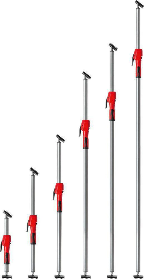BESSEY Montagestütze STE250 – Teleskopstütze bis 160 kg, 1450–2500 mm, Einhandbedienung