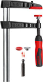 BESSEY Temperguss-Schraubzwinge TG-2K Spannweite 160 mm, Ausladung 80 mm, 2K-Griff, 6000 N Spannkraft