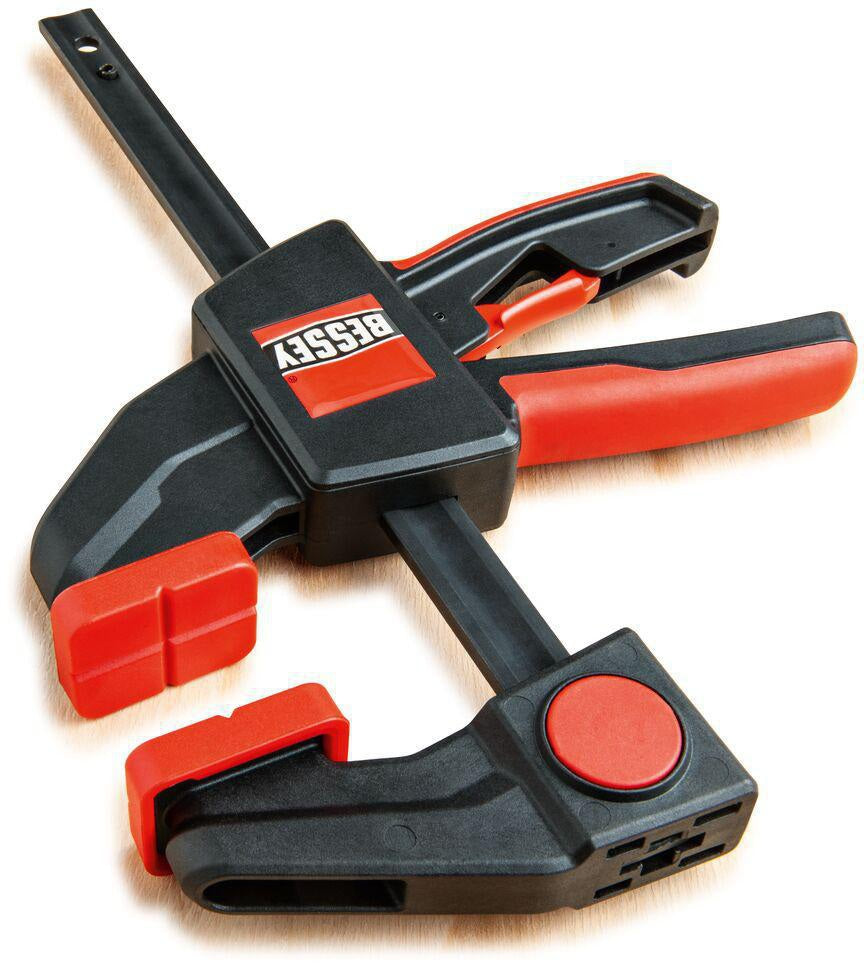 BESSEY Einhandzwinge EZ Spannweite 150 mm, Ausladung 60 mm, umsteckbar zum Spreizen