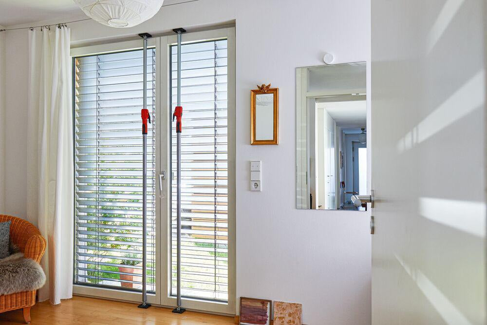 BESSEY Montagestütze STE250 – Teleskopstütze bis 160 kg, 1450–2500 mm, Einhandbedienung