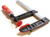 BESSEY Temperguss-Schraubzwinge TGK 400 mm Spannweite, 120 mm Ausladung, Holzgriff, 7000 N Spannkraft