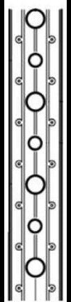 Walraven Montageband kunststoffummantelt 19x3,0 mm 10 m gleichmäßiges Lochbild