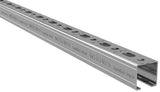 Walraven Montageschiene RapidRail 27x18 mm C-Profil 2 m mit Schnittmarkierungen