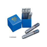 KING TONY Profi-Werkzeuge - Einschlag-Buchstabenset, groß - 9 tlg. 11409SQ08