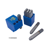 KING TONY Profi-Werkzeuge - Einschlag-Buchstabenset, groß - 9 tlg. 11409SQ08