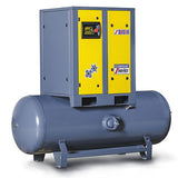 Comprag Schraubenkompressor FR1108-270, montiert auf liegendem Behälter 270 l, bis 8 bar, C-11410304